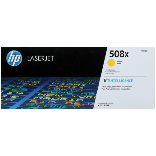 Купить Картридж лазерный HP 508X  (CF362X) желтый  7936840. Характеристики, отзывы и цены в Донецке
