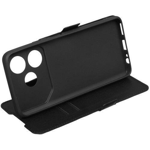 Купить Чехол-книжка  DF Flip Case для Tecno POVA 6 Neo черный  5493035. Характеристики, отзывы и цены в Донецке