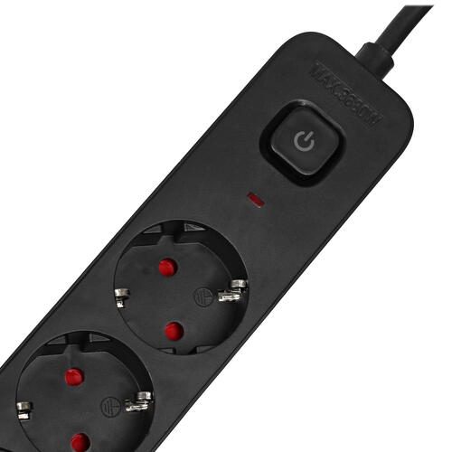 Купить Сетевой фильтр DEXP Intensity 518B черный  5402348. Характеристики, отзывы и цены в Донецке