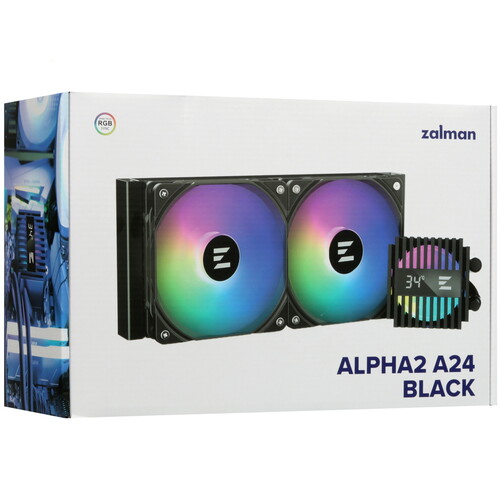 Купить Система охлаждения ZALMAN ALPHA2 A24 черная  5447518. Характеристики, отзывы и цены в Донецке