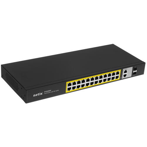 Купить Коммутатор NETIS P124GH  4886796. Характеристики, отзывы и цены в Донецке
