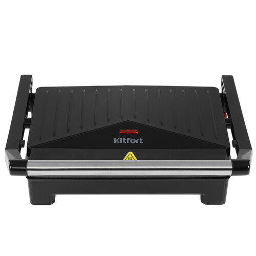 Купить Сэндвичница Kitfort КТ-3666 черный  9095120. Характеристики, отзывы и цены в Донецке