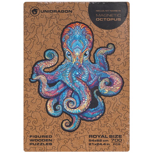 Купить Пазл Unidragon Магнетический Осьминог RS  9136985. Характеристики, отзывы и цены в Донецке