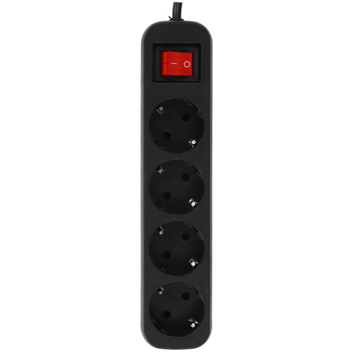 Купить Удлинитель Defender G418 черный  9204474. Характеристики, отзывы и цены в Донецке