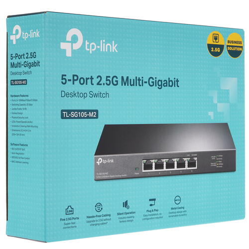 Купить Коммутатор TP-Link TL-SG105-M2  4791094. Характеристики, отзывы и цены в Донецке