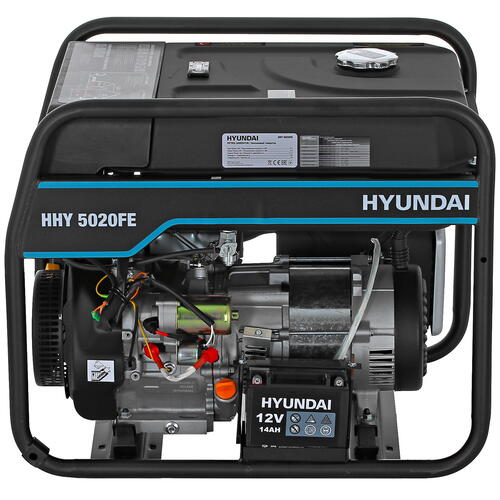 Купить Электрогенератор   бензиновый Hyundai HHY 5020FE  1289226. Характеристики, отзывы и цены в Донецке