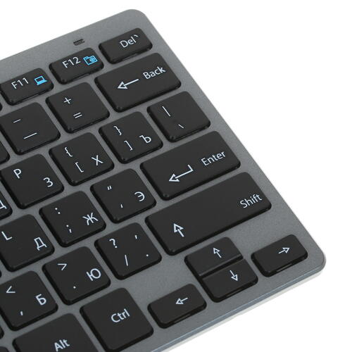 Купить Клавиатура+мышь беспроводная   QUMO Paragon K15/M21 серый  1279164. Характеристики, отзывы и цены в Донецке