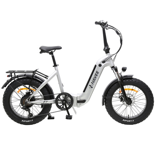 Купить Электровелосипед Navee F7 серебристый  5492985. Характеристики, отзывы и цены в Донецке