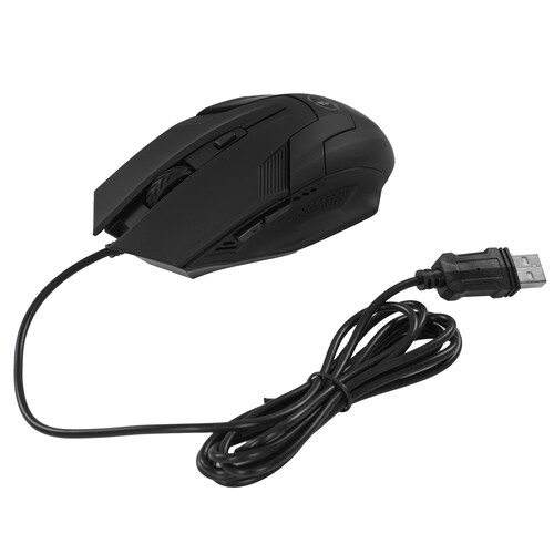 Купить Мышь проводная Panteon LS74  черный  5496059. Характеристики, отзывы и цены в Донецке