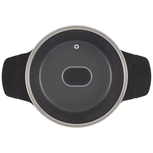 Купить Кастрюля Polaris Stein-24C 4.3 л 24 см серый  9342383. Характеристики, отзывы и цены в Донецке