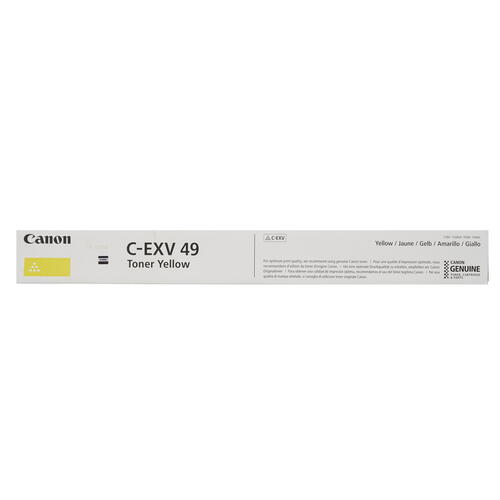 Купить Картридж лазерный Canon C-EXV49Y желтый  7945238. Характеристики, отзывы и цены в Донецке