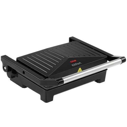 Купить Сэндвичница Kitfort КТ-3666 черный  9095120. Характеристики, отзывы и цены в Донецке