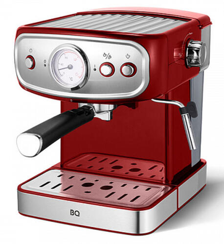 Купить Кофеварка рожковая BQ CM1006 Red-Steel красный  9116149. Характеристики, отзывы и цены в Донецке