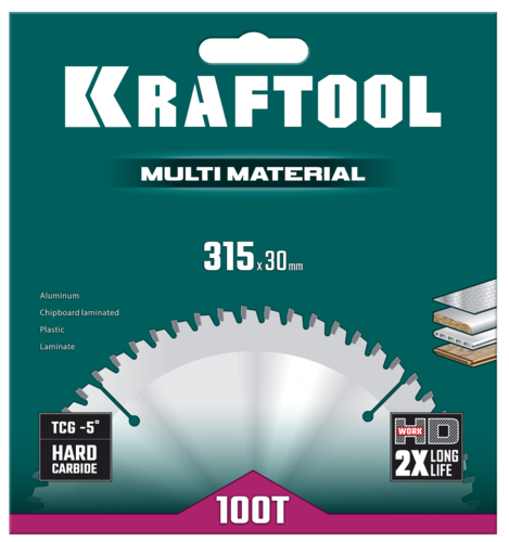 Купить Диск пильный KRAFTOOL 36953-315-30  9107984. Характеристики, отзывы и цены в Донецке