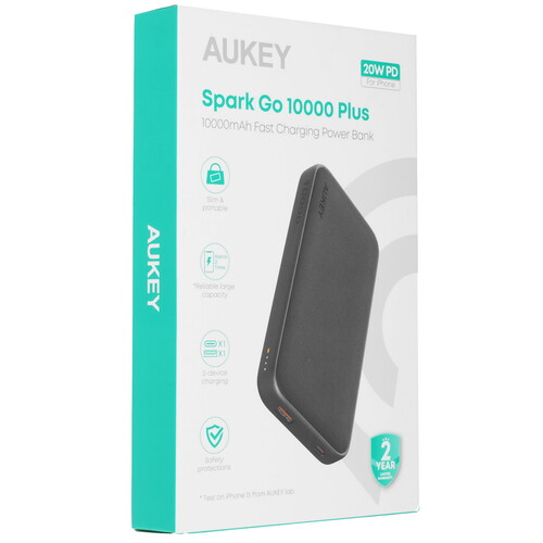 Купить Портативный аккумулятор AUKEY PB-Y46P черный  5600103. Характеристики, отзывы и цены в Донецке