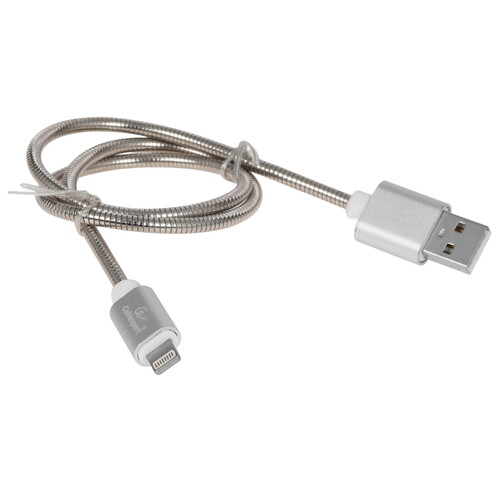 Купить Кабель круглый Cablexpert Lightning 8-pin - USB 2.0 Type-A серебристый 0.5 м  5314571. Характеристики, отзывы и цены в Донецке