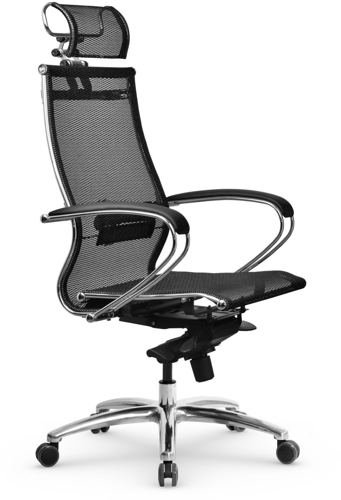 Купить Кресло офисное Метта Samurai S-2.05 MPES черный  9112500. Характеристики, отзывы и цены в Донецке