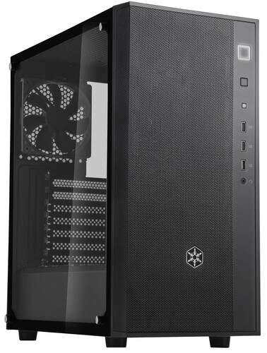Купить Корпус SilverStone Fara R1 [SST-FAR1B-G] черный  5358703. Характеристики, отзывы и цены в Донецке