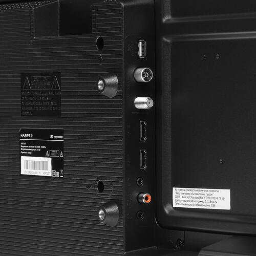 Купить 43" (109 см) Телевизор Harper 43F720T черный  8188708. Характеристики, отзывы и цены в Донецке