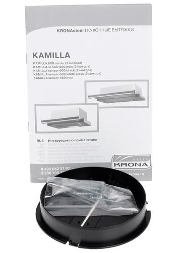 Вытяжка телескопическая KRONA KAMILLA 500 черный/черный Купить Вытяжка телескопическая KRONA KAMILLA 500 черный/черный  1015333. Характеристики, отзывы и цены в Донецке