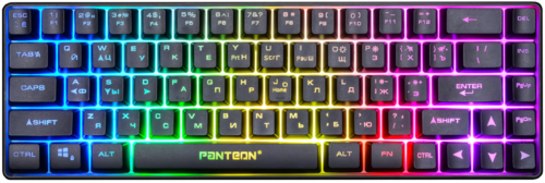 Купить Клавиатура проводная Panteon M2 [PANTEON M2 Black]  5483708. Характеристики, отзывы и цены в Донецке