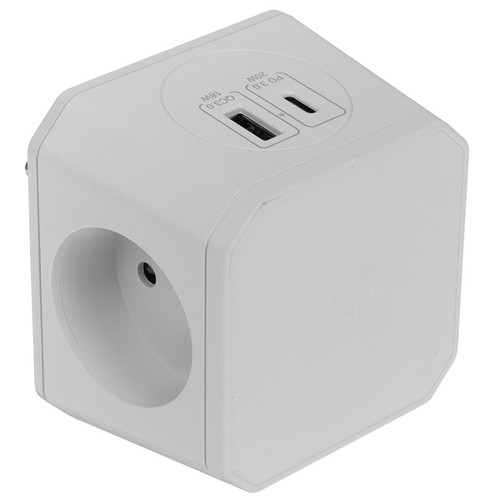 Купить Разветвитель AGNI TP-WJ2U3E-grey серый  9354084. Характеристики, отзывы и цены в Донецке