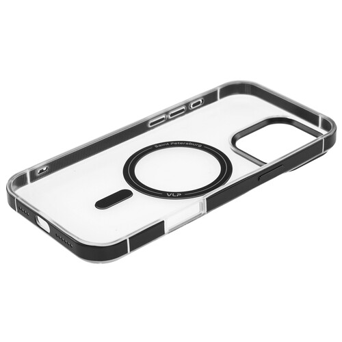 Купить Накладка  VLP Element Case для Apple iPhone 16 Pro Max черный/прозрачный  5487072. Характеристики, отзывы и цены в Донецке