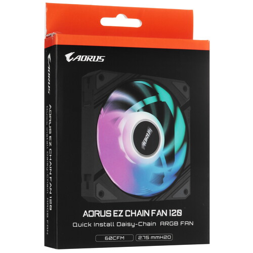 Купить Вентилятор GIGABYTE AORUS EZ CHAIN FAN 120  5609515. Характеристики, отзывы и цены в Донецке