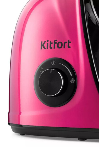 Купить Соковыжималка электрическая Kitfort КТ-1146-6 розовый  9090994. Характеристики, отзывы и цены в Донецке