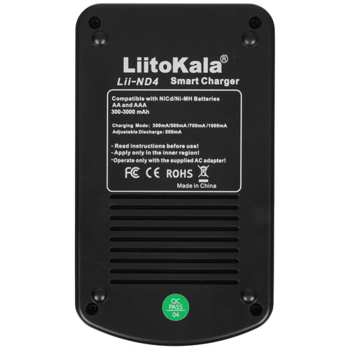 Купить Зарядное устройство LiitoKala Lii-ND4 EU  9212386. Характеристики, отзывы и цены в Донецке