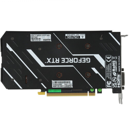 Купить Видеокарта KFA2 GeForce RTX 3050 X Black [35NRLDHP9ODK]  5609721. Характеристики, отзывы и цены в Донецке