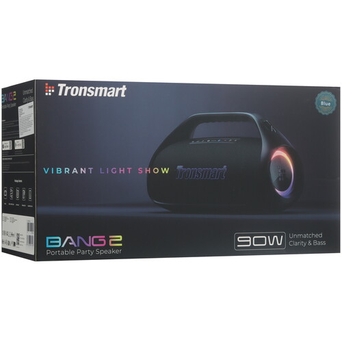 Купить Портативная колонка Tronsmart Bang 2, синий  5641953. Характеристики, отзывы и цены в Донецке