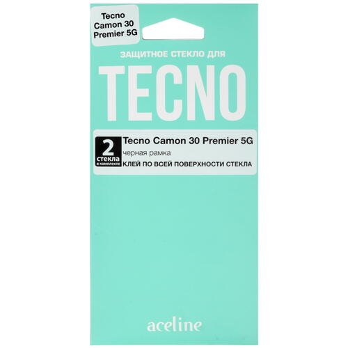 Купить Защитное стекло Aceline для экрана Tecno CAMON 30 Premier 5G  5445430. Характеристики, отзывы и цены в Донецке
