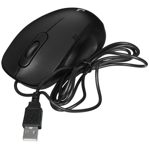 Купить Мышь проводная Gembird MOP-100  черный  1330793. Характеристики, отзывы и цены в Донецке