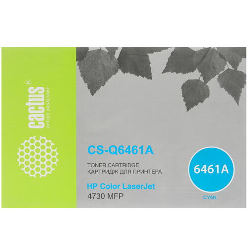 Купить Картридж лазерный Cactus CS-Q6461A голубой, с чипом  7939473. Характеристики, отзывы и цены в Донецке