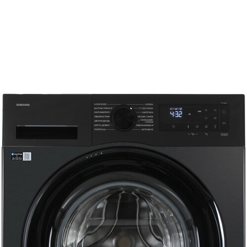 Купить Стиральная машина Samsung WW90DG5U34AB черный  5637590. Характеристики, отзывы и цены в Донецке