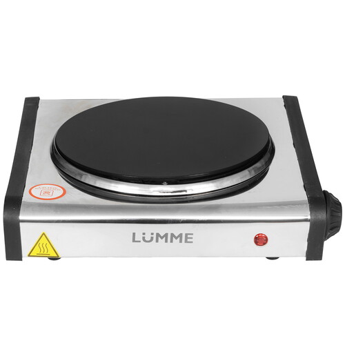 Купить Плита компактная электрическая LUMME LU-3636 NEW серебристый  9058313. Характеристики, отзывы и цены в Донецке