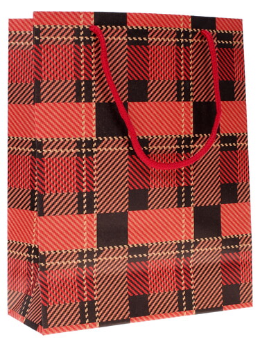 Купить Пакет подарочный Сима-Лэнд Клетчатый узор  1012682. Характеристики, отзывы и цены в Донецке