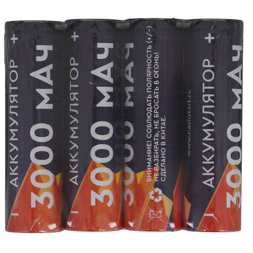 Купить Аккумулятор СТАРТ INR18650 3000 мА*ч  9250996. Характеристики, отзывы и цены в Донецке