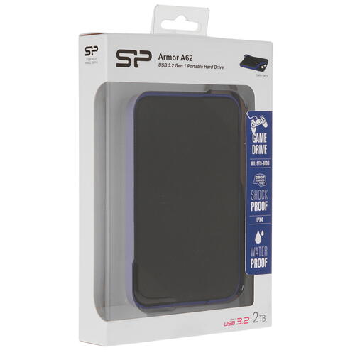 Купить 2 ТБ Внешний HDD Silicon Power A62 Game Drive  4714470. Характеристики, отзывы и цены в Донецке