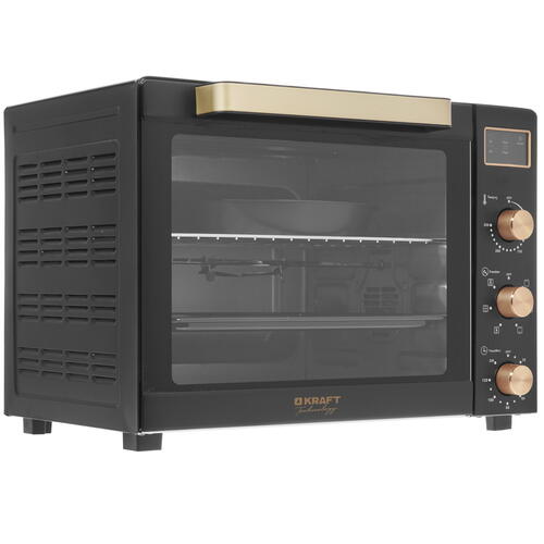 Купить Мини-печь Kraft Technology TCH-MO 6012 RKDGLB черный  8199699. Характеристики, отзывы и цены в Донецке