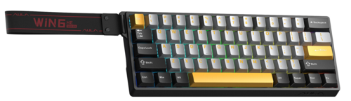 Купить Клавиатура проводная AULA WIN60HE MAX  9260586. Характеристики, отзывы и цены в Донецке