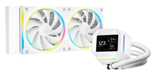 Купить Система охлаждения DEEPCOOL LM240  белая  5635697. Характеристики, отзывы и цены в Донецке