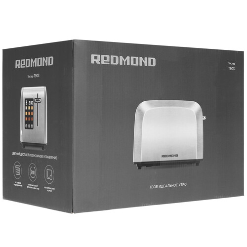 Купить Тостер Redmond T903 серебристый  9094882. Характеристики, отзывы и цены в Донецке