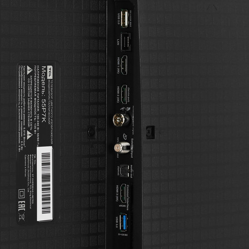 Купить 55" (139.7 см) Телевизор TCL 55P7K черный  5620110. Характеристики, отзывы и цены в Донецке