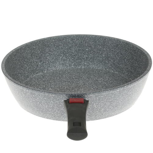 Купить Сковорода OneTwo Moonstone O3FP089, 28 см серый  1373128. Характеристики, отзывы и цены в Донецке