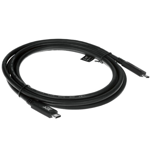 Купить Кабель круглый Tether Tools USB Type-C - USB Type-C черный 1.8 м  5605747. Характеристики, отзывы и цены в Донецке