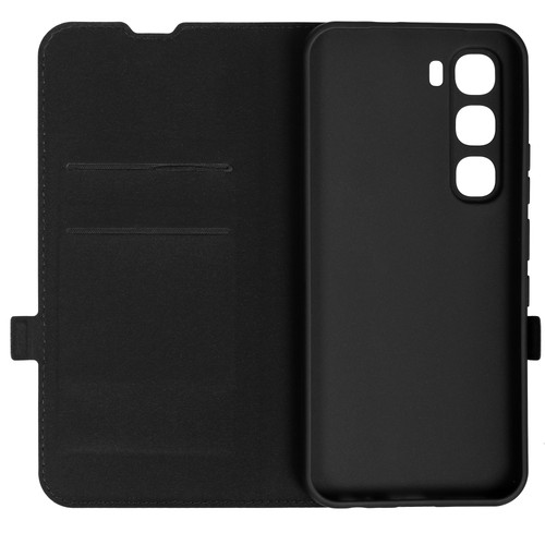 Купить Чехол-книжка  BoraSCO Book Case для Infinix HOT 60 Pro черный  5639999. Характеристики, отзывы и цены в Донецке