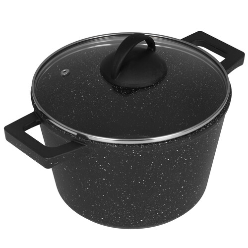 Купить Кастрюля Helper GURMAN GN7530 2 л 20 см черный  9227274. Характеристики, отзывы и цены в Донецке