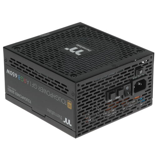 Купить Блок питания Thermaltake Toughpower GF1 ARGB 650W [PS-TPD-0650F3FAGE-1] черный  1398481. Характеристики, отзывы и цены в Донецке